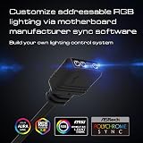 GAMDIAS AEOLUS M2 1204R ELITE 120mm ARGB PC Case Fan 4 Pack PWM Remote view 5