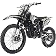 X-PRO 250cc Dirt Bike Zongshen Brand Engine, 5-Speed Manual Transmission, Electric/Kick Start! Big 21"/18" Wheels! (Black)