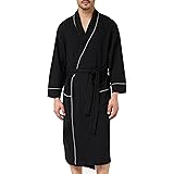 Amazon Essentials Men's Waffle Shawl Robe