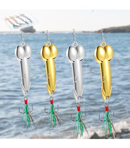 AOHRO Personality Fishing Lure 3.3in/1oz Crankbait Dick Lure Tackle Bass Fishing (A# 1PCS) : Sports & Outdoors