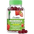 Lifeable Moringa Gummies for Adults | 4000mg Moringa Extract | Great Tasting Moringa Supplement | Antioxidant Superfood for Men Women | 60 Gummies