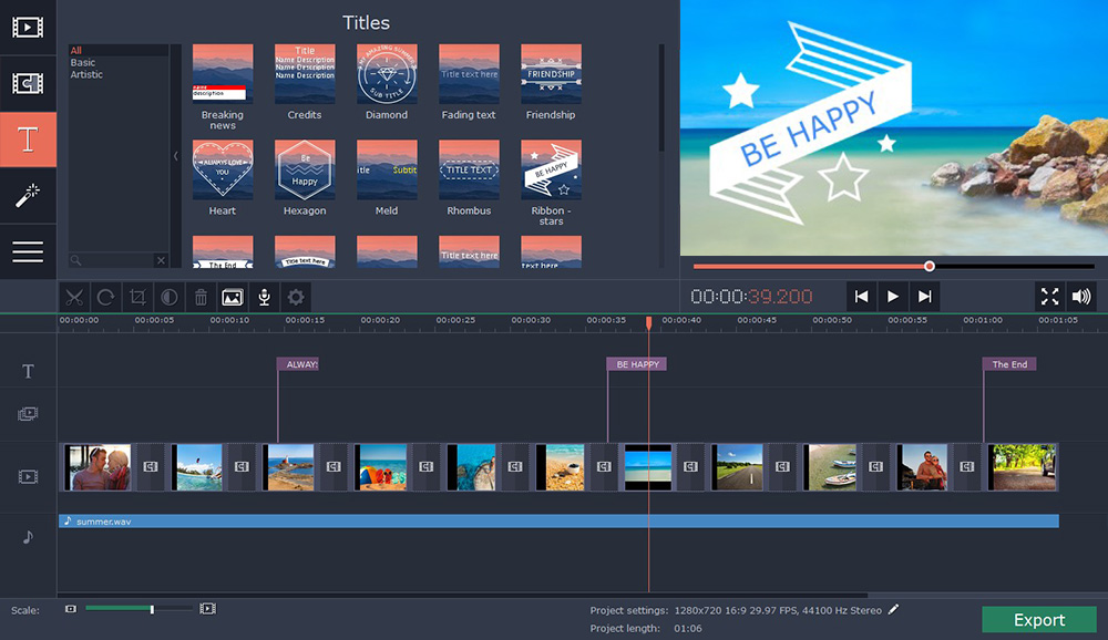 Movavi Slideshow Maker 3 Personal Edition [Download] - Thumbnail 3