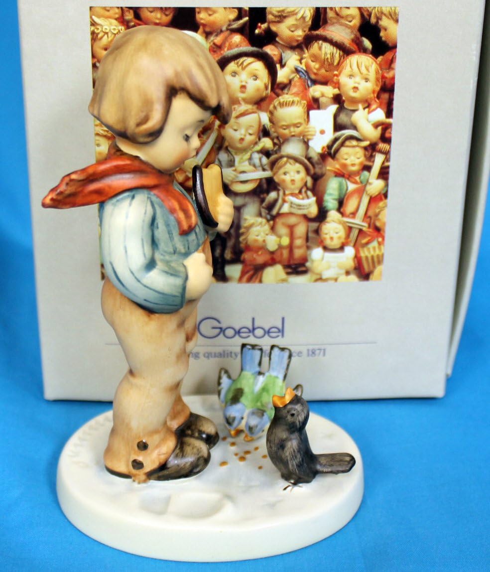 hummel boy with bird