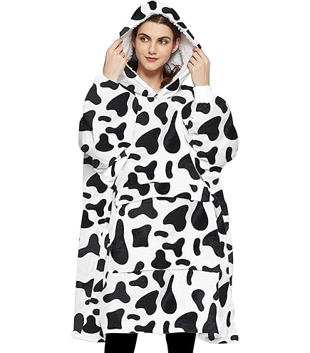 Bedsure Plaid à Anche Polaire Pull - Fee Hoe Adulte Chaud, Avec