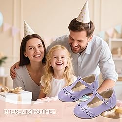 Tegeek Girls Toddler/Little Kid Mary Jane Flats