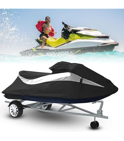 BLACK/BLUE Seadoo 04-05 GTI/ GTI RFI/ GTI LE/ GTI LE Jet Ski Watercraft Cover - Foto 8