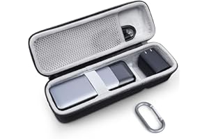 OURHZTB Carrying Travel Case Compatible for Anker Prime Power Bank 27650mAh 250W, Portable EVA Storage Case Bag for 737 Power
