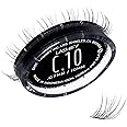Lashify Curl 10mm Gossamer DIY Eyelash Extensions Refill, Black, Easy False Eyelashes for a Natural Look