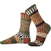 Solmate Socks Colorful Mismatched Socks for Men & Women – Soft, Eco-Friendly Cotton Blend – Fun & Cozy Gift Idea