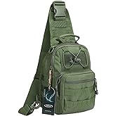 G4Free Outdoor Tactical Bag Backpack, Military Sport Bag Pack Sling Shoulder Backpack Tactical Bag for Every Day Carry