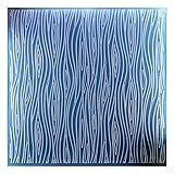 Kwan Crafts Large Size Wood Grain Plastic Embossing