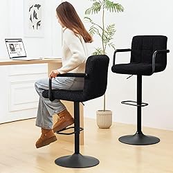 Furniliving Bar stools Set of 4, Bar stools, Swivel