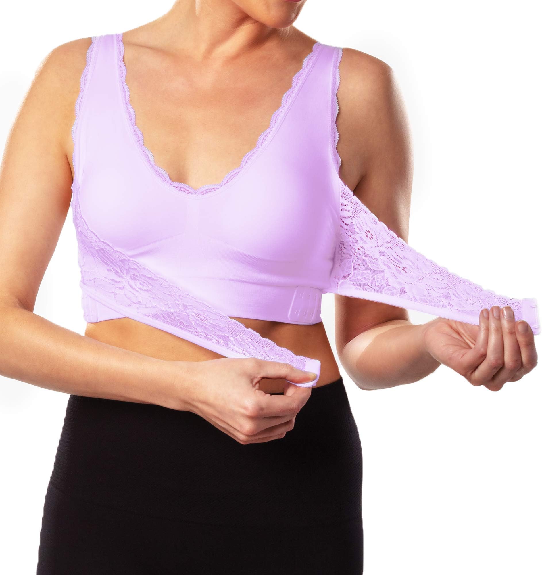 Allstar Innovations CaraMia Comfort Bra- Seamless & Breathable Fabric, Wire-Free, Removable Pads