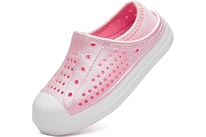 EasyStar Sneaker-Style Kids' EVA Sandals with Cushioned Fabric Heel