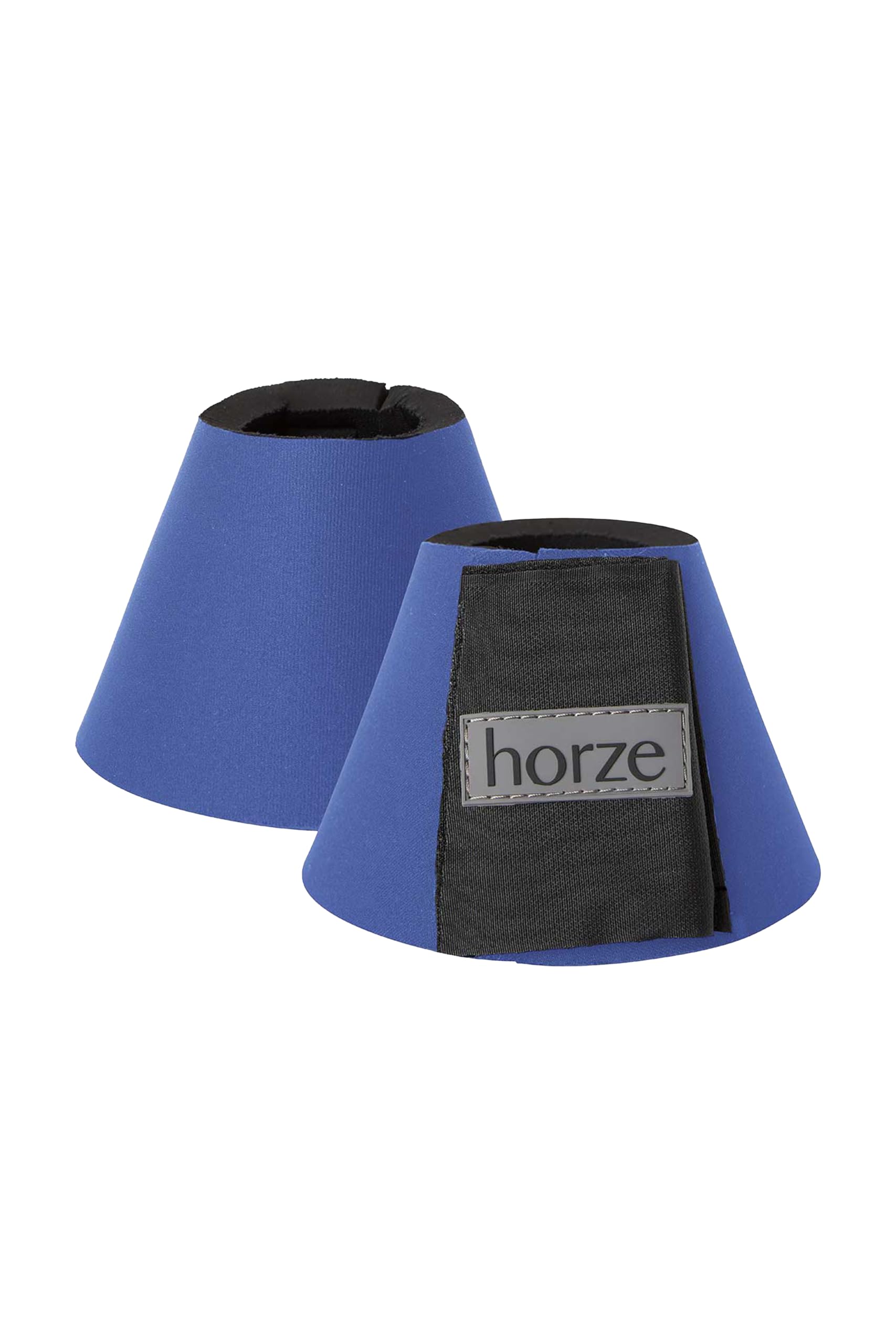 Horze ProBell Overreach Horse Boots, Blue, S