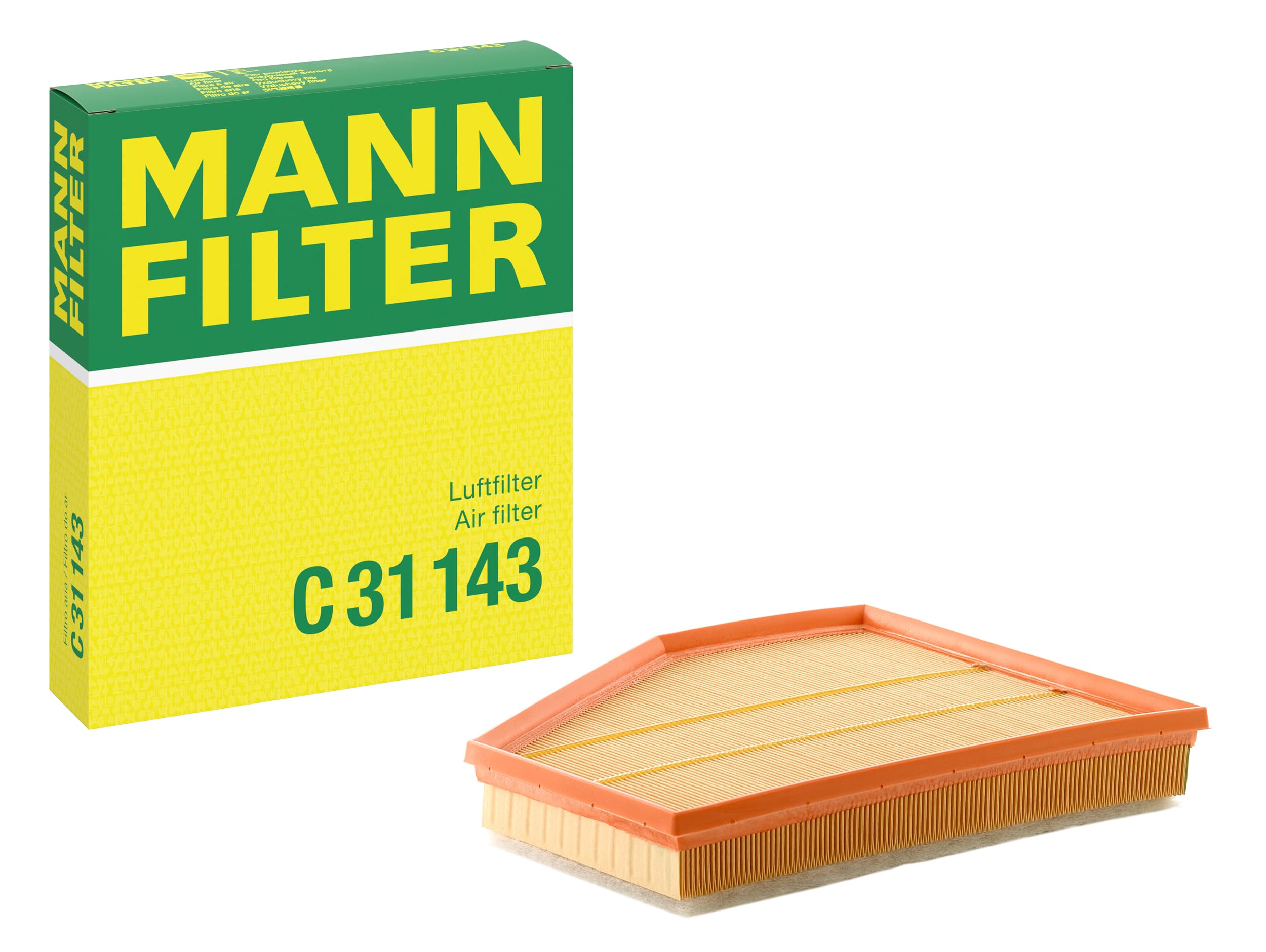 MANN-FILTER C 31 143 Air Filter - for Cars + Transporters