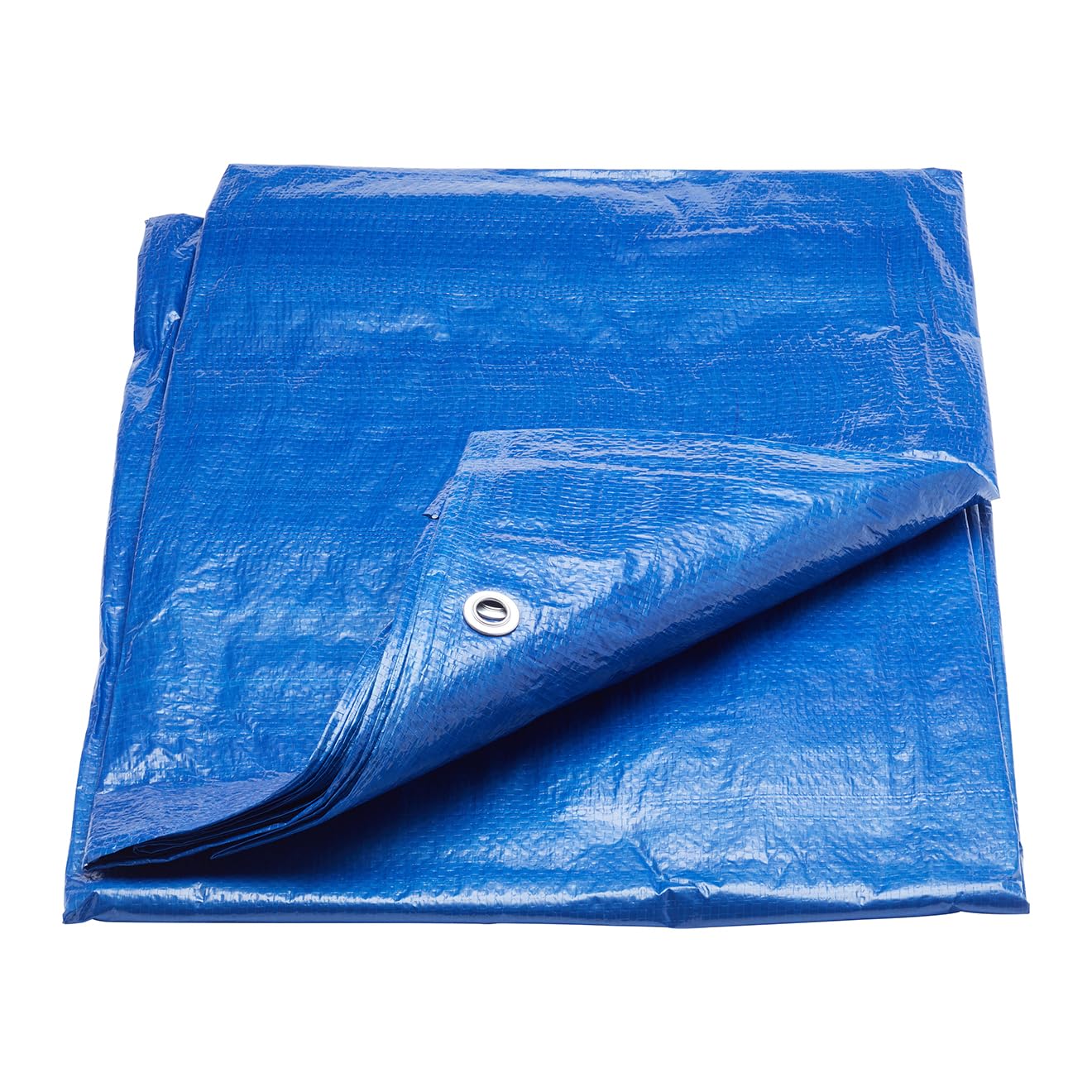 ProDec 12ft x 9ft / 3.7m x 2.7m Multi Purpose Tarpaulin - Waterproof, Weatherproof, Double Laminated, Reinforced Eyelets for Secure Lashing Down, Ideal for Construction, Vehicles, Ground Sheet