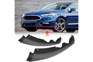 Kspeed Front Bumper Grille Lower Molding Trim Fit 2013 2014 2015 2016 For Ford Fusion, Driver and Passenger Side Front Bumper Lower Lip Replacement Part