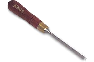 Narex Czech Steel Premium Woodworking Cabinetmakers Chisel with European Hornbeam Handle Sizes from 6 mm to 50 mm 811303-811350 (6 mm - 1/4")