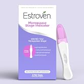 Estroven Menopause Test Kit at Home Stage Indicator, 5 Count | Measures FSH levels, Perimenopause or Postmenopause Indicator, Alternating-day Testing, Results in 5 Minutes, No APP Required