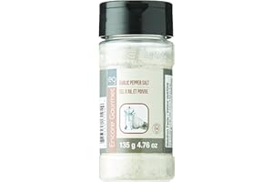Encore Gourmet Spices & Seasonings - Garlic Pepper Salt 135G (Case of 24) 3.24Kg