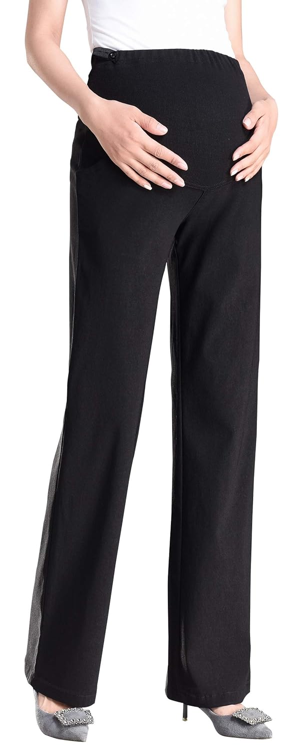 women's flare leg dress pants