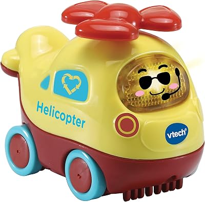 VTech Toot-Toot Drivers Special Edition Helicopter Baby Toy Lights Sounds