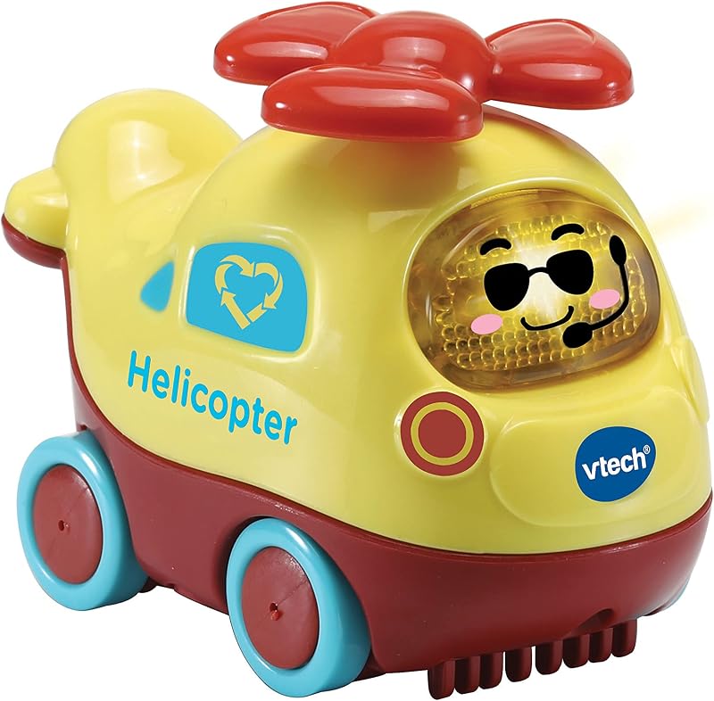 VTech Toot-Toot Drivers Special Edition Helicopter Baby Toy Lights Sounds