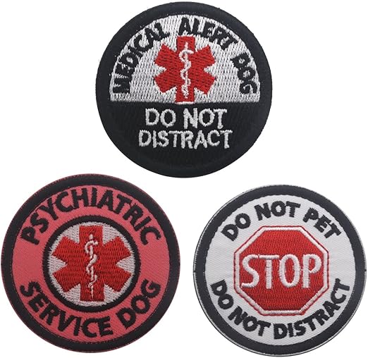 service dog velcro patches amazon