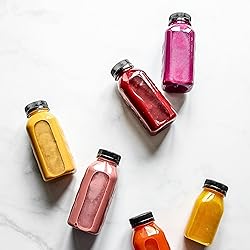 Green Direct 16oz Clear Plastic Reusable Juice