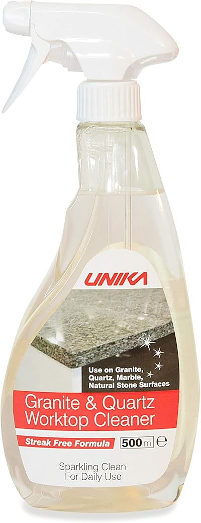 Unika Granite & Quartz Worktop Cleaner Spray 500ml - Biodegradable