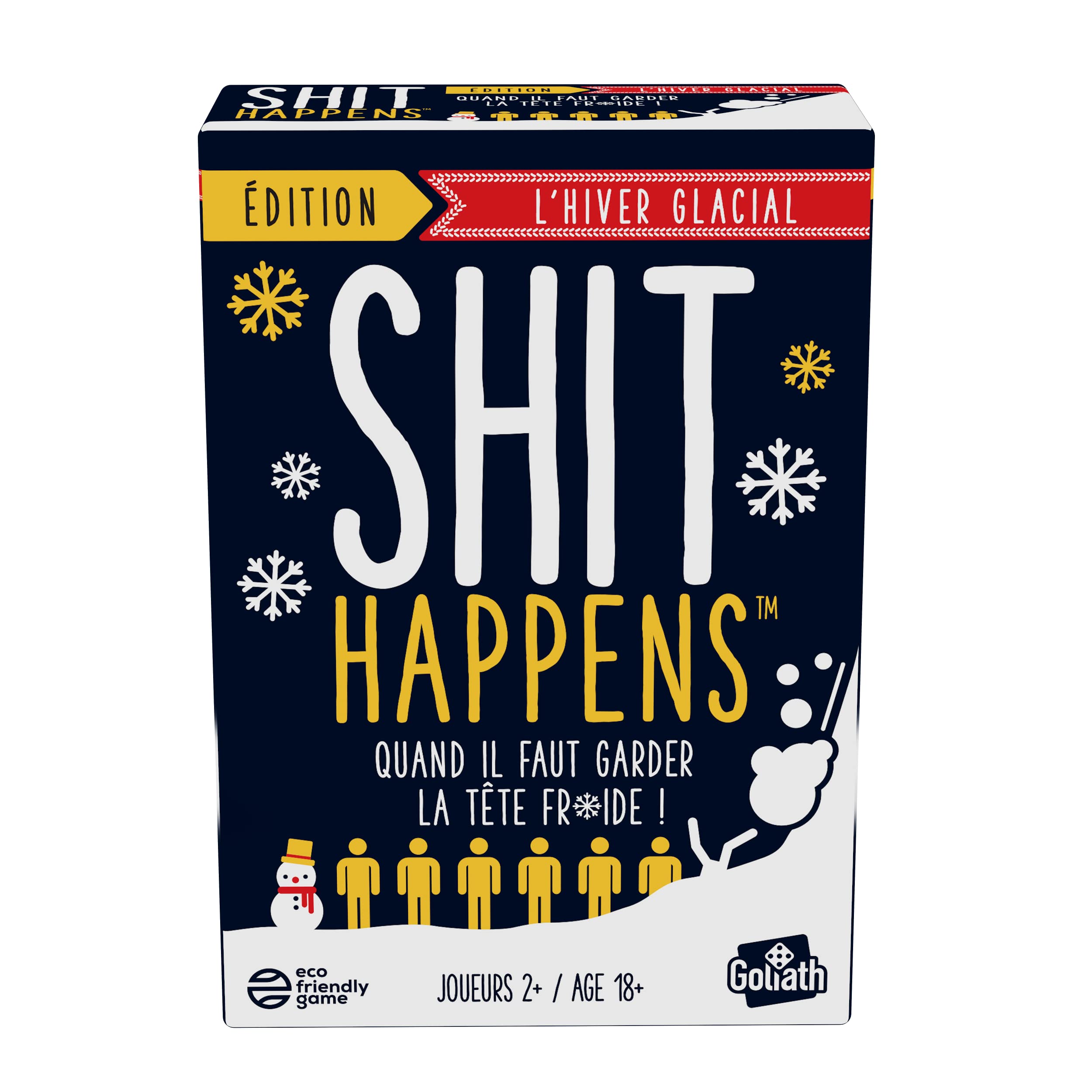 Goliath HAPPENS: L'WINTER GLACIAL - Board Game for Adults - Board Game from 18 Years - Card Game for Playing Between Friends - Cult Evenings for 2 Players and More - 30 Minutes