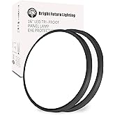 LED Flush Mount Ceiling Light Fixture,Round 16Inch 32w 3480lm 3000k,4000k,6000k CCT Selectable, Modern Flat Panel Super Slim 