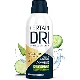 Certain Dri Prescription Strength Dry Spray, Cucumber Fresh Scent, 4.2 oz | Clinical Antiperspirant, 72-Hour Sweat &amp; Odor Protection for Excessive Sweating &amp; Hyperhidrosis, Men &amp; Women