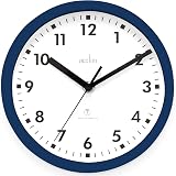 Acctim Nardo 20cm Radio Controlled Midnight Blue Wall Clock