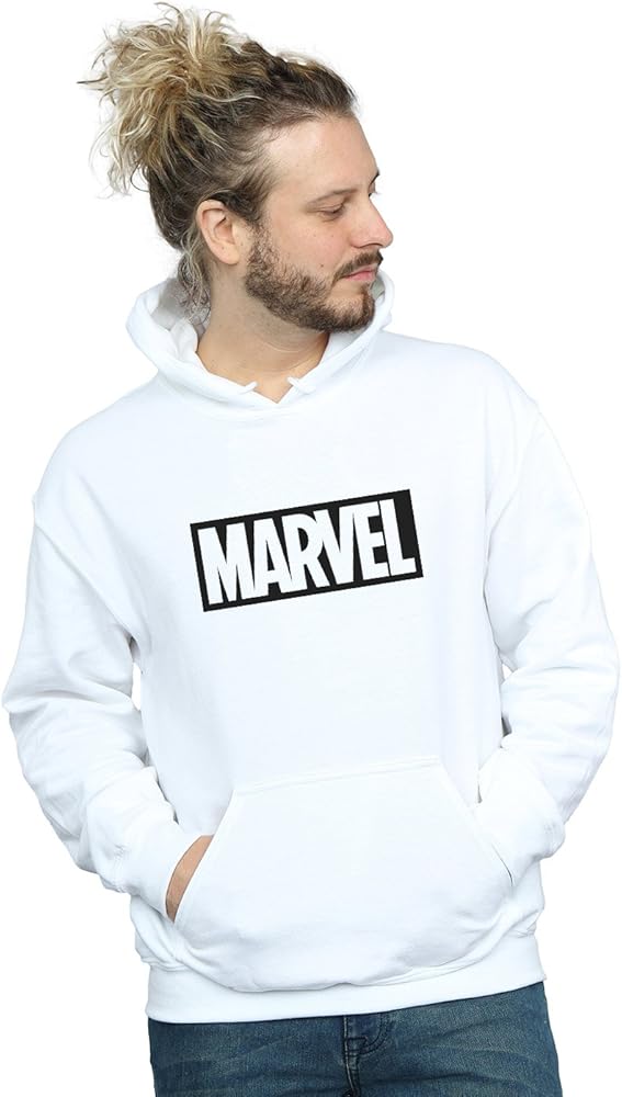 white marvel hoodie