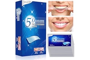 OETUIOW Teeth Whitening Strip Teeth Whitener - 28 Pcs Whitening Strips for Teeth Sensitive, White Strips for Teeth Whitening, Clean Teeth Safely, Stains Remover for Coffee, Wine, Tobacco (14 Treatments)