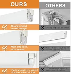 Persilux No Drill No Tool Zebra Blinds Dual Layer