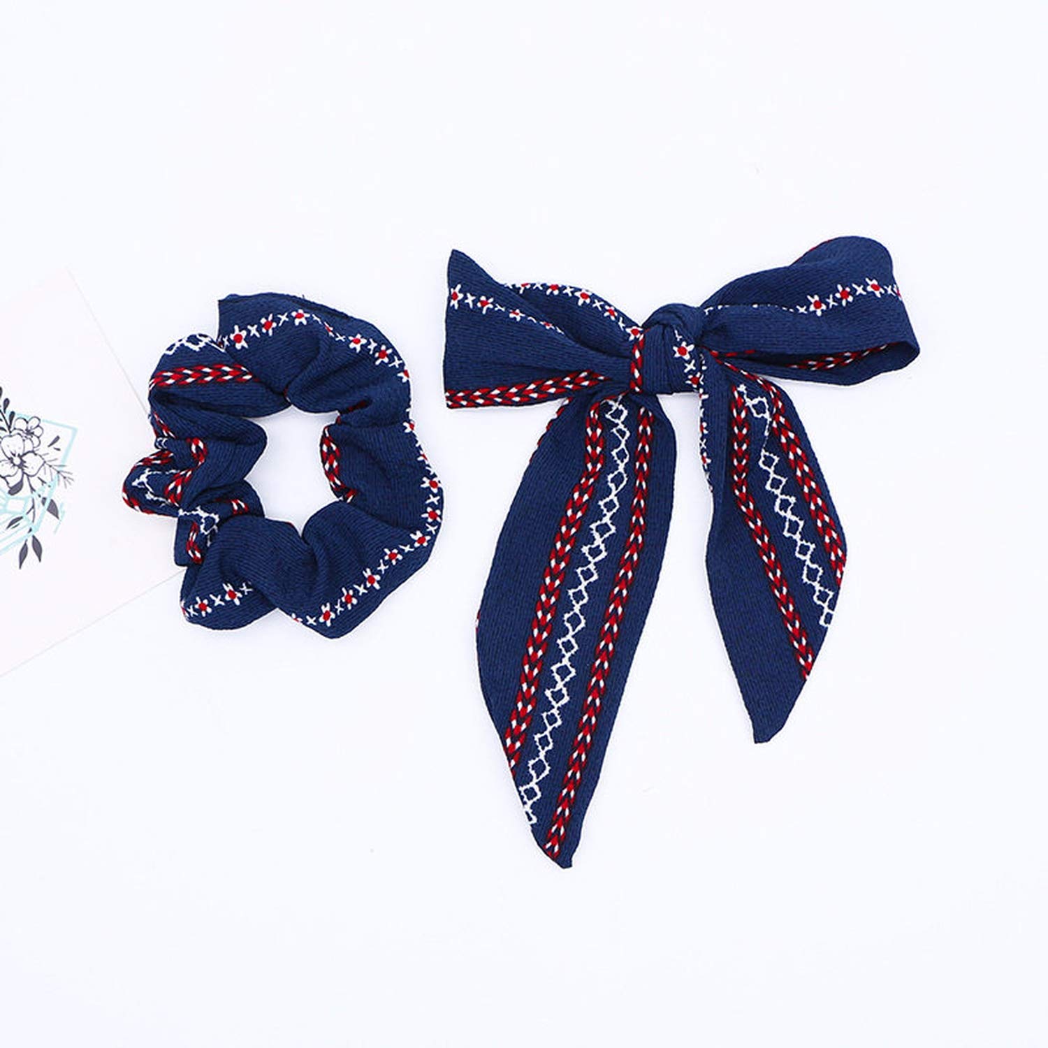 Amazon Com Diy Bow Streamers Hair Scrunchies Ribbon Hair Ties