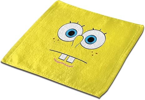 Amazon 3枚セット スポンジボブ ハンドタオル ハンカチ 多機能タオル フェイスタオル 汗拭き 吸汗速乾 薄手 軽量 アニメ キャラクター 正方形 通学 通園 子供 男の子 女の子 ハンドタオル ホーム キッチン オンライン通販