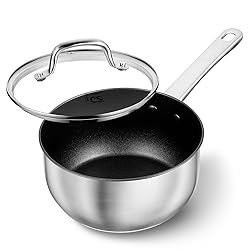 KOCH SYSTEME CS Stainless Steel Saucepan, 3 Quart