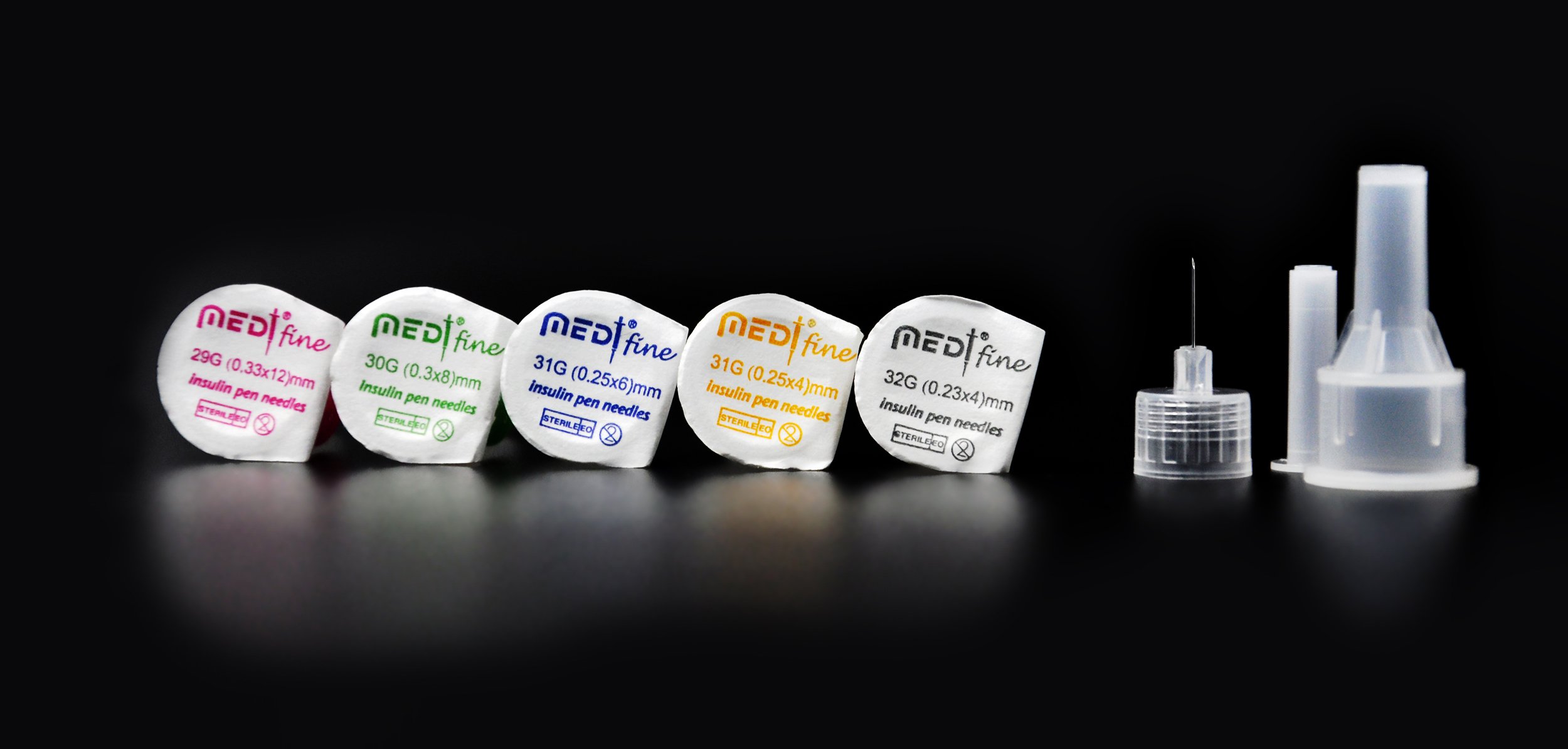 MedtFine Insulin Pen Needles (32G 4mm) 100 Pieces Buy Online in UAE