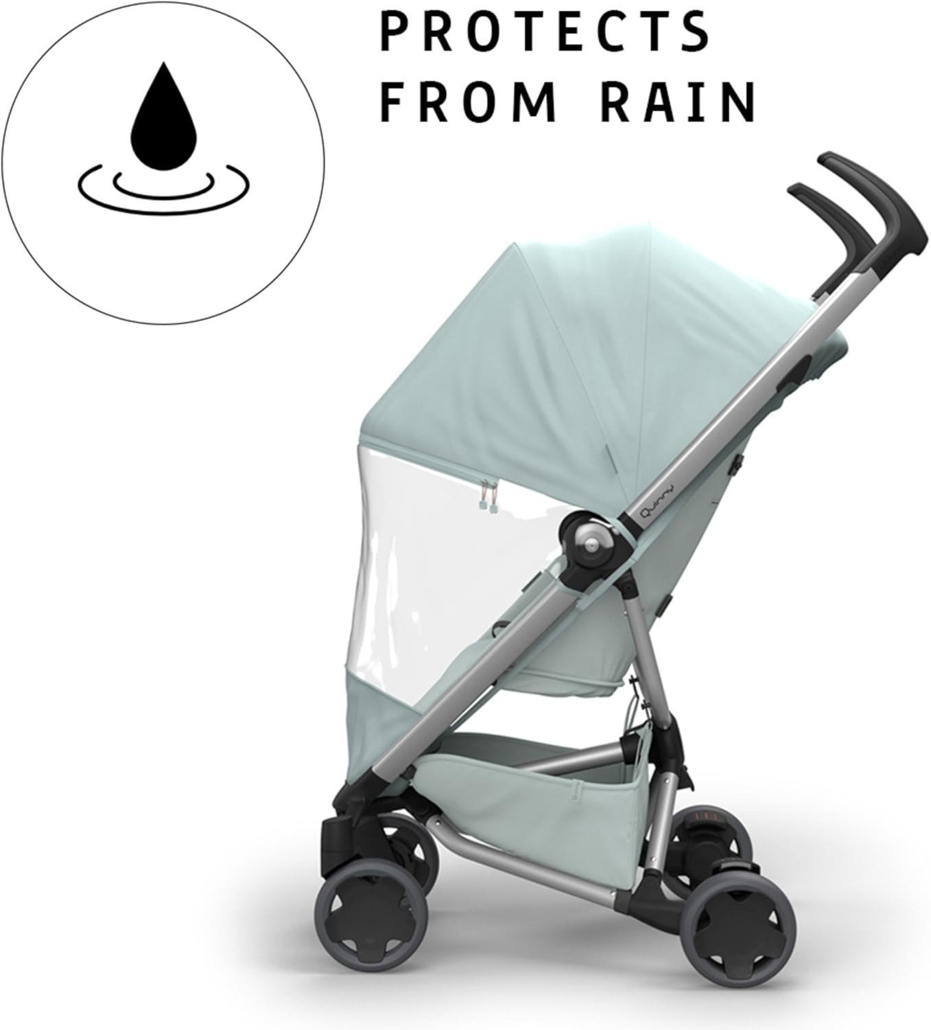 quinny zapp flex rain cover