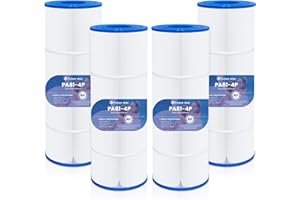 Future Way 4-Pack C3030 Pool Filter Cartridges Replacement for Hayward Swim Clear C580E, C3030, C3025, C3020, Replace Pleatco