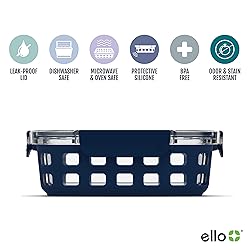 Ello Duraglass Mixed Meal Prep Sets Leak-Proof