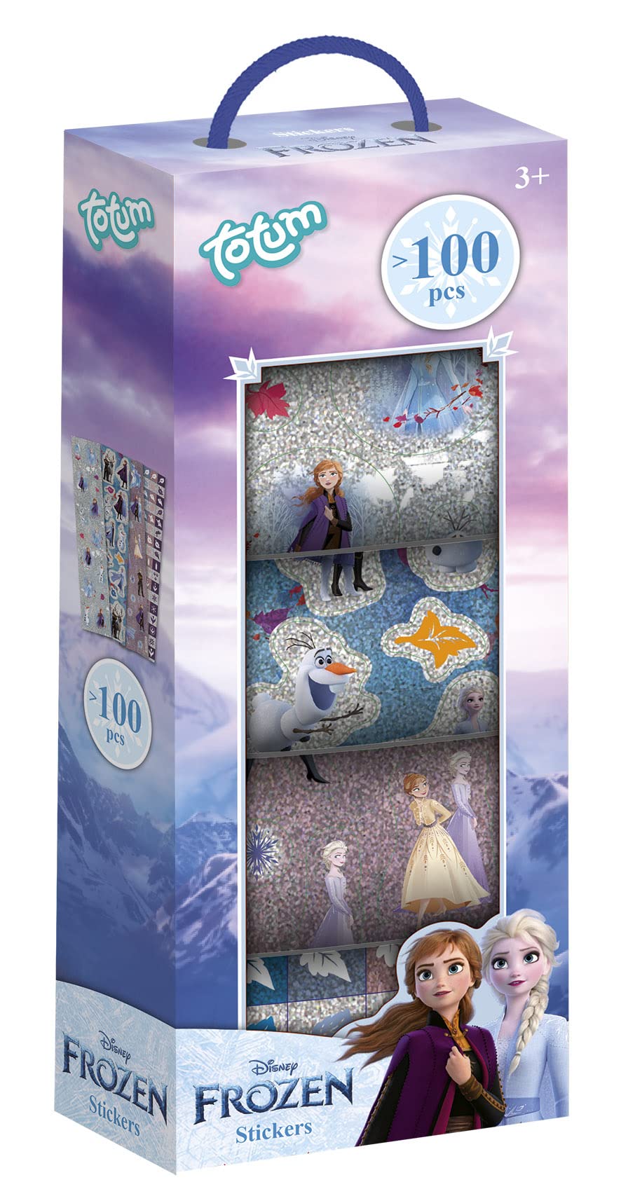 Disney Frozen II Sticker Box with over 350 Laser Stickers by Anna & Elsa