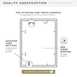 MCS Classic Studio Gallery Frame, Black