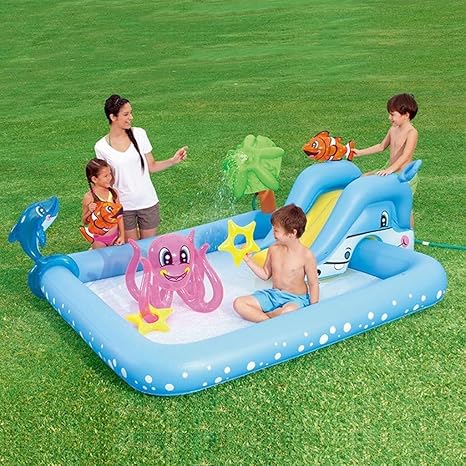 pool float slide