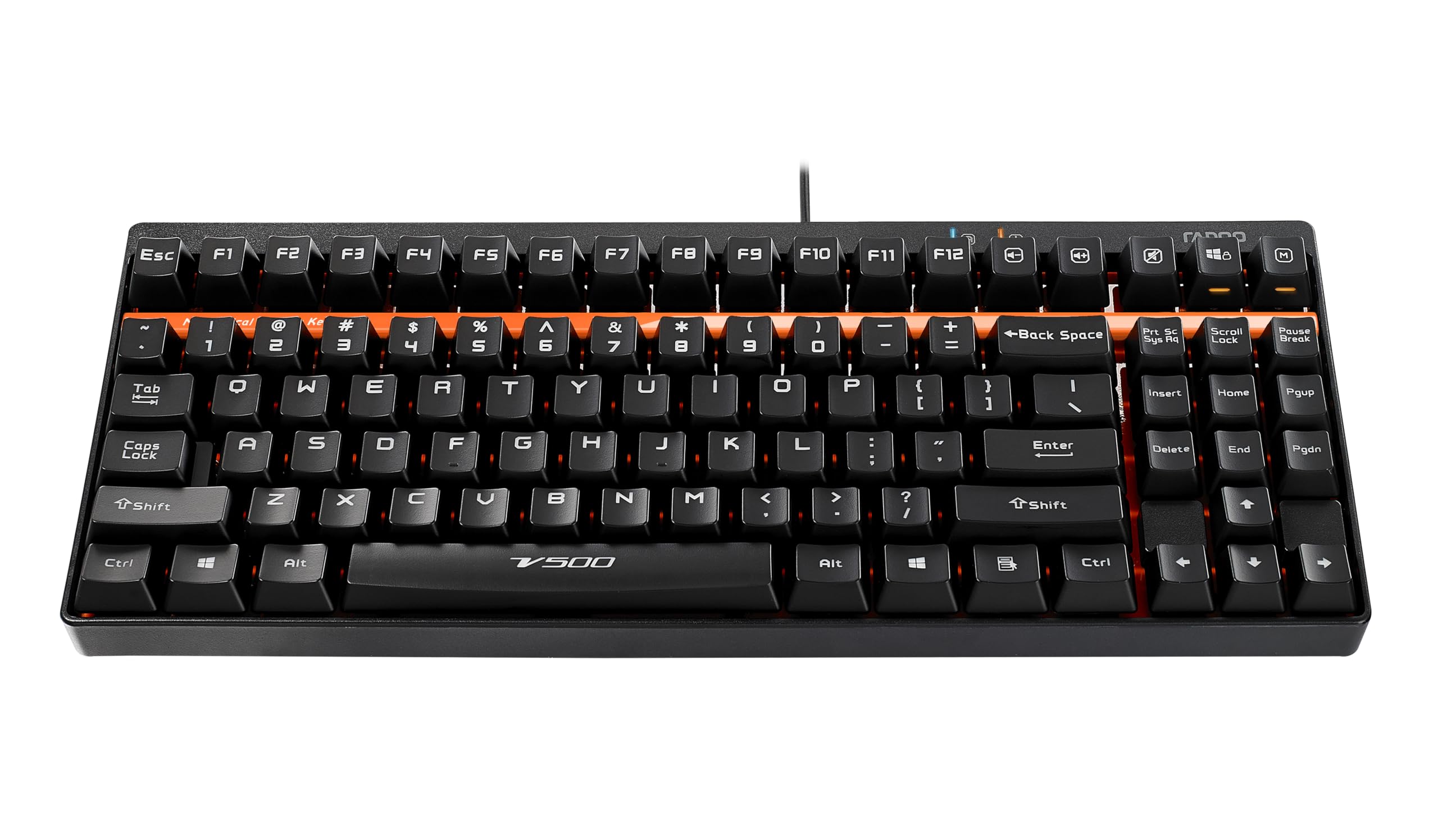 VPRO V500 Mechanical Gaming Keyboard Black UK Layout