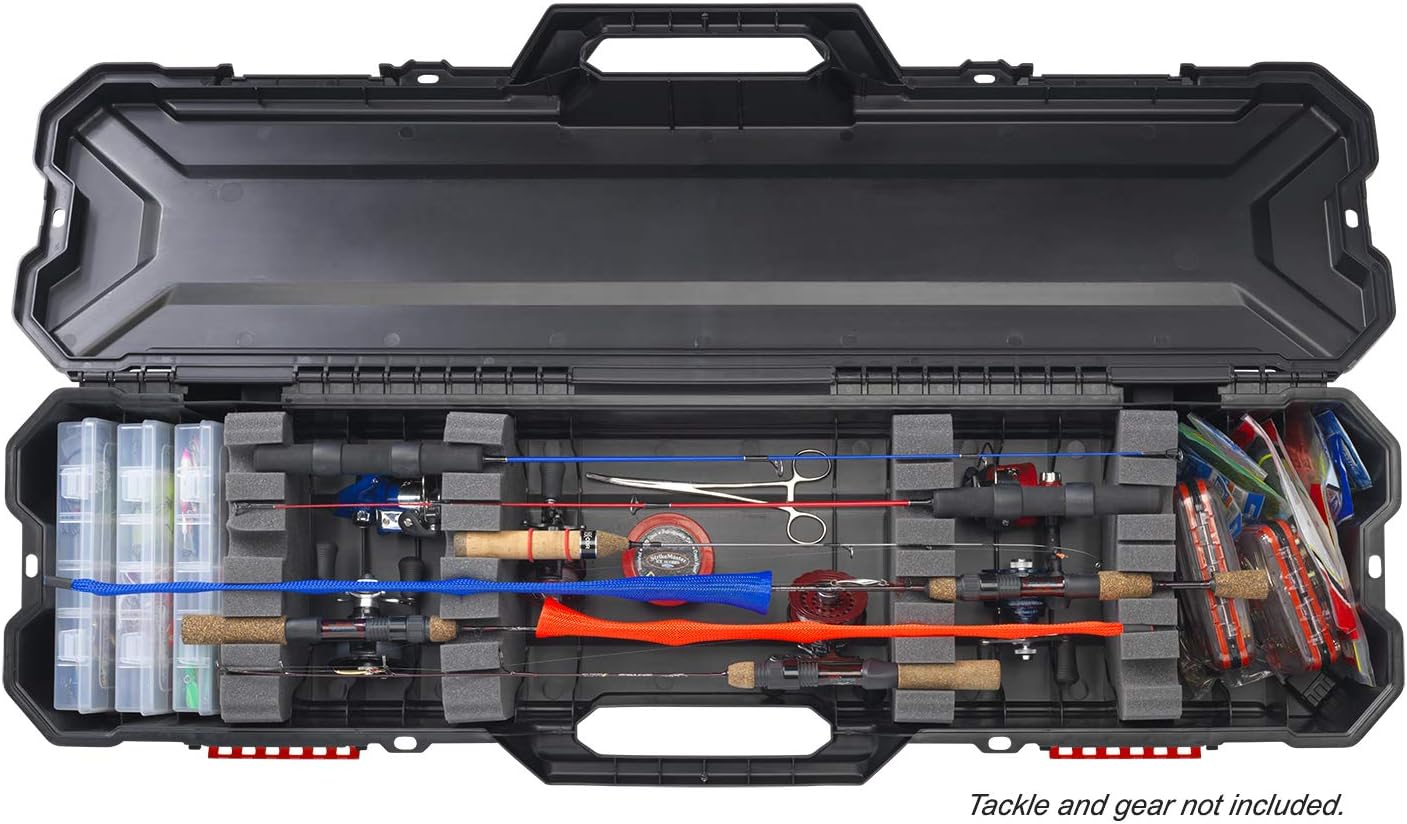 eagle claw ice fishing rod carrying case